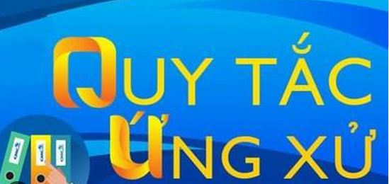 QUYẾT ĐỊNH VỀ BAN HÀNH QUY TẮC ỨNG XỬ VĂN HOÁ TRONG TRƯỜNG THPT THẠCH THẤT
