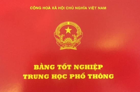 Thông báo về lịch trả Bằng tốt nghiệp THPT