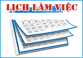 LỊCH LÀM VIỆC TUẦN 5 HỌC KỲ 1 NĂM HỌC 2022 - 2023